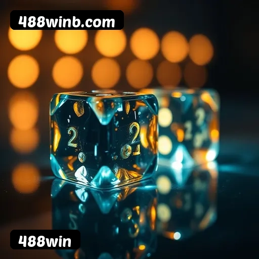 App 488win para iOS e Android — interface mobile, login biométrico e PIX integrado